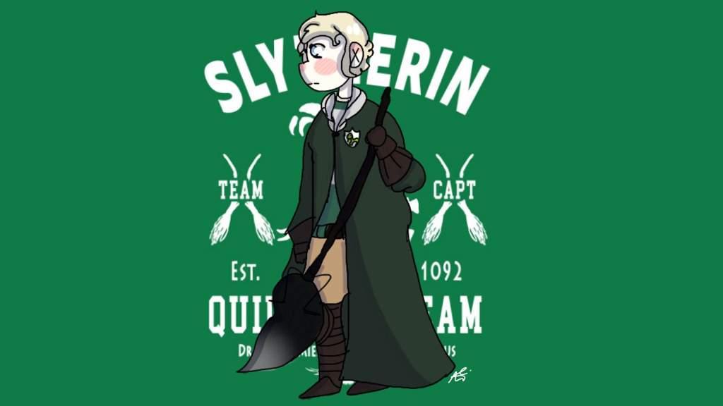 Draco with Quidditch